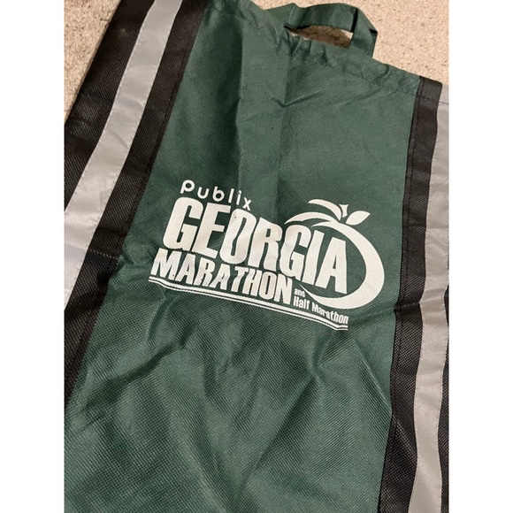 EUC Unisex Green and Black Publix Georgia Marathon Tote Bag One Size - Picture 2 of 5